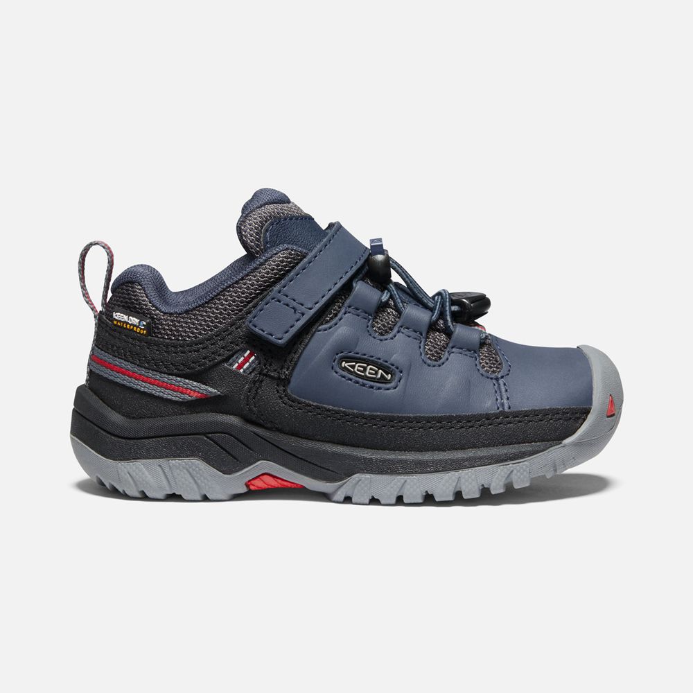 Keen Outdoor Ayakkabı Çocuk Mavi - Targhee Waterproof - Türkiye QUGB53192